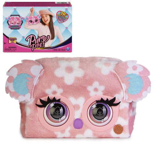 Purse Pets, Print Perfect Bamboo Boo Koala, Interactive Pet Toy & Crossbody Kids Purse, Over 30 Sounds & Reactions, Girls Shoulder Bag, Tween Gifts Purse Pets, Print Perfect Bamboo Boo Koala, Interactive Pet Toy & Crossbody Kids Purse, Over 30 Sounds & Reactions, Girls Shoulder Bag, Tween Gifts