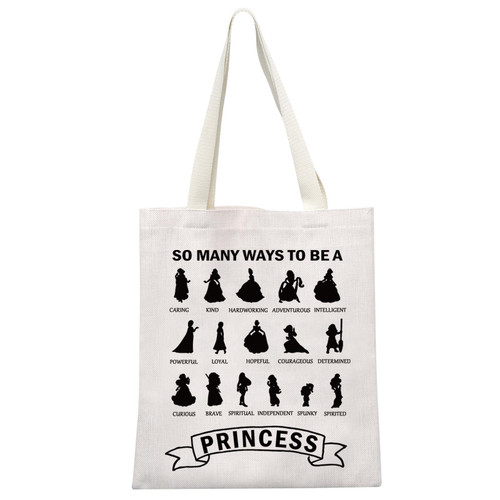 Fairy Princess Theme Gift Princess Fan Gift Fairy Tale Fans Gift So Many Ways To Be a Princess Tote Bag (Be A Princess Tote)