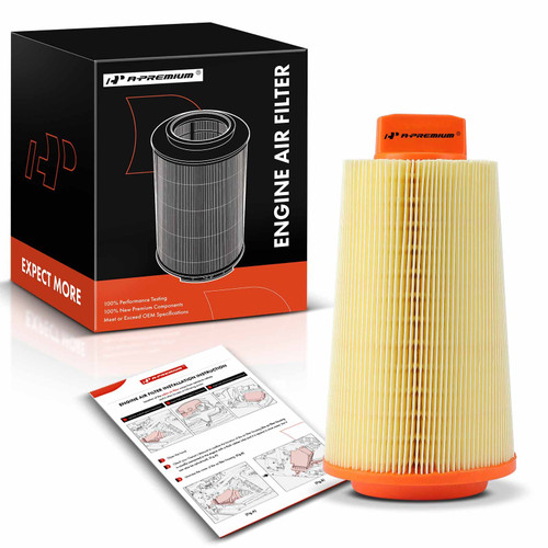 A-Premium Engine Air Filter Compatible with Mercedes-Benz W203 Series C230 2003 2004 2005 L4 1.8L, Replace# 2710940204