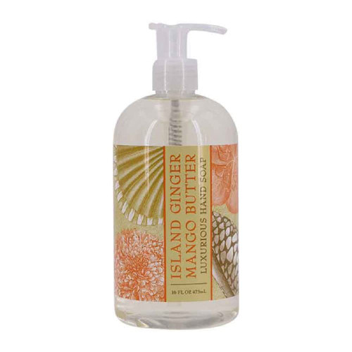 Greenwich Bay Trading Company 16 fl oz Hand Soap (Botanical Collection Island Ginger Mango Butter)