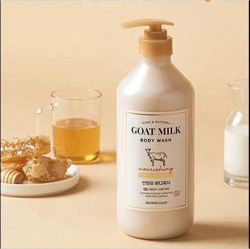 Shower Mate Goat Milk Body Wash- 27 fl oz/ 800mL (Manuka Honey), 27 Fl Oz (Pack of 1) Shower Mate Goat Milk Body Wash- 27 fl oz/ 800mL (Manuka Honey), 27 Fl Oz (Pack of 1)