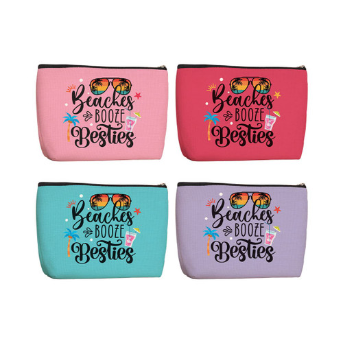 Girls Trip Gifts Favors Friendship Gifts for Women Friends Bestie Gifts Girls Weekend Gifts Beach Accessories Beach Gifts Sunscreen Bag Summer Bag Makeup Bag Beach Travel Essentials for Vacation