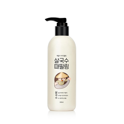 LACVERT Body Peeling Shower Gel (Original, 10.1fl oz) - Korean Skin Care Exfoliating Scrub. Gentle Gommage-Type Exfoliation for Smooth, Soft Skin by LG Beauty.