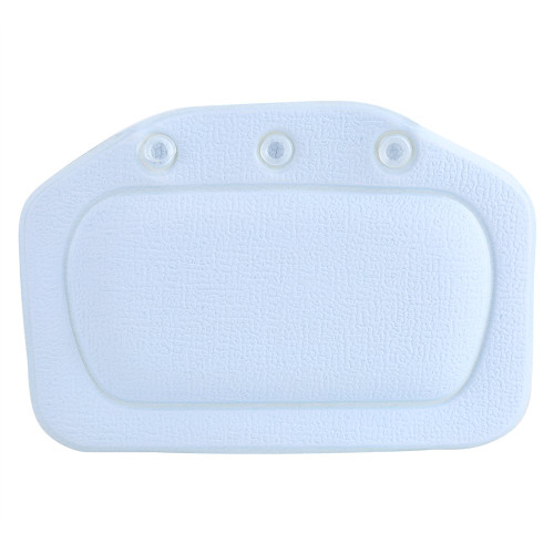 Haofy Bath Pillow, Bathtub Head Neck Support, Soft Foam Padded Spa Tub Headrest Back Shoulders Support Cushion Bathroom (Blue)