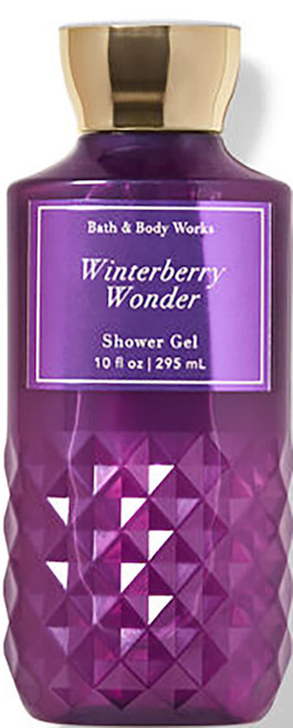 Bath & Body Works Winterberry Wonder Shower Gel Gift Sets For Women 10 Oz (Winterberry Wonder)
