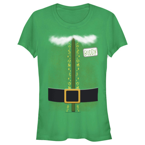Warner Bros Women's Juniors Crew Tee, Kelly, X-Large