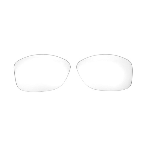 Walleva Replacement Lenses For Oakley Cohort Sunglasses - Multiple Options available (Clear - Non Polarized)