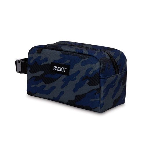PackIt Freezable Reusable Snack Box, Sporty Camo