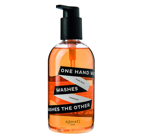 Abhati Suisse | ONE HAND WASHES THE OTHER Hand Soap | Natural Antioxidants | Cleansing & pH Balanced Formula | Made In Switzerland | 300 ml