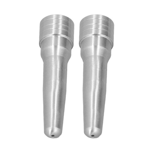 2Pcs Reusable Durable Stainless Steel Coffee Machine Spout,Coffee Machine Nozzle, Milk Foam Steam Nozzle for Home Kitchen Cafe Milk Tea shop