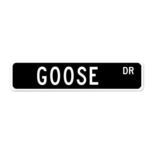 Goose Metal Sign Goose Sign Custom Signs Outdoor Metal Goose Lover Vintage Metal Wall Sign Animal Wall Art Wall Hanger Wall Decor For Bedroom Living Room Front Porch Cafe Bar Office Garage