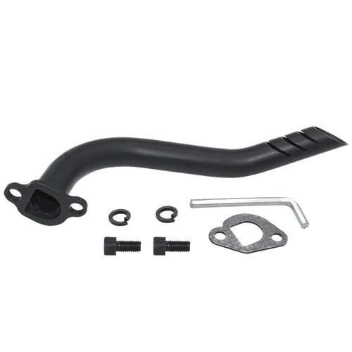 Exhaust Pipe Header Kit for Predator 212cc 196cc 6.5hp GX160 GX200 Coleman CT200u CT200u-EX BT200X Mini Baja Warrior MB200 KT196 Clone Engine Mini Bike & Go Kart Performance Parts