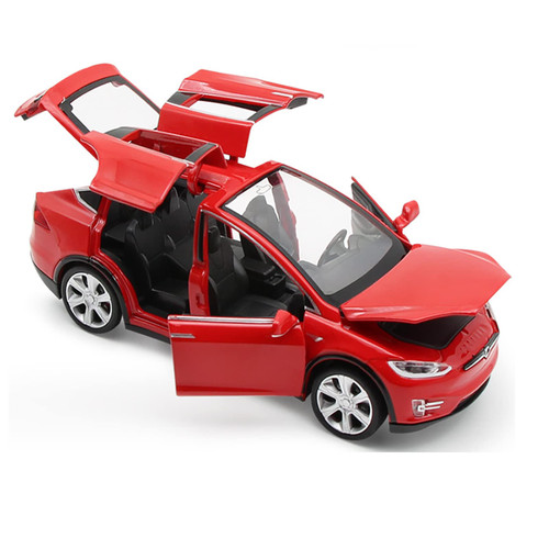 CorCar Toy Car Model X, Pull Back Car Toys Alloy Vehicles with Lights and Sound 1:32 Scale Model Car (Red) CorCar Toy Car Model X, Pull Back Car Toys Alloy Vehicles with Lights and Sound 1:32 Scale Model Car (Red)