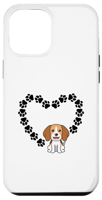 iPhone 15 Plus Beagle Heart Funny Beagle Owner Pet Dog Lover Case