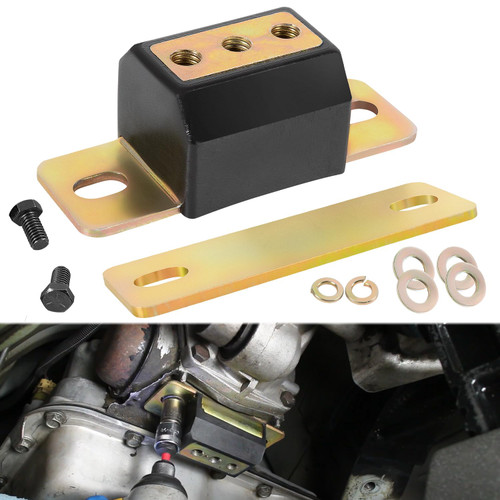 3.1108G Transmission Mount Performance Polyurethane Mounts Bracket Set Fit for GM Cars and Trucks TH350, TH400, 700R4, and Most Transmissions
