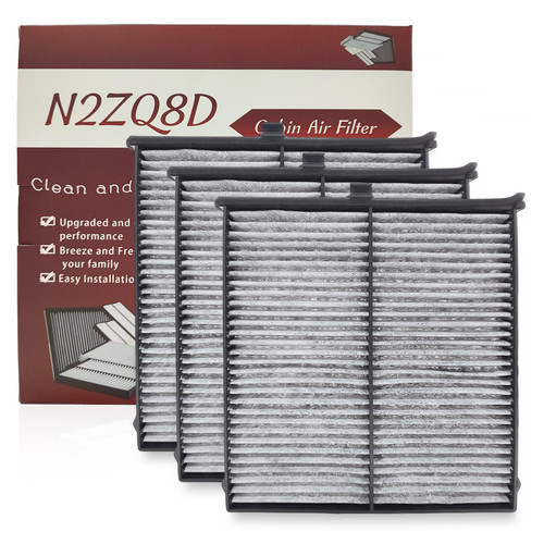 Replacement Cabin air filter for Mazda 3,6,CX-5,for Mazda Cabin air filter of KD45-61-J6X (3 Pack,Carbon) Replacement Cabin air filter for Mazda 3,6,CX-5,for Mazda Cabin air filter of KD45-61-J6X (3 Pack,Carbon)