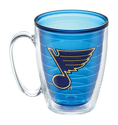 Tervis 1086216"NHL St Louis Blues" Mug, Emblem, 16 oz, Sapphire