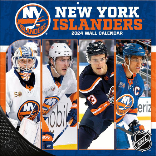 Turner Sports New York Islanders 2024 12X12 Team Wall Calendar (24998011948)