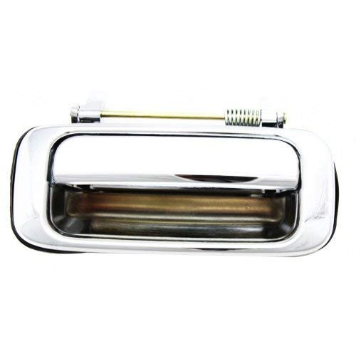 Evan Fischer Rear, Passenger Side Exterior Door Handle Compatible with 1991-1997 Toyota Land Cruiser