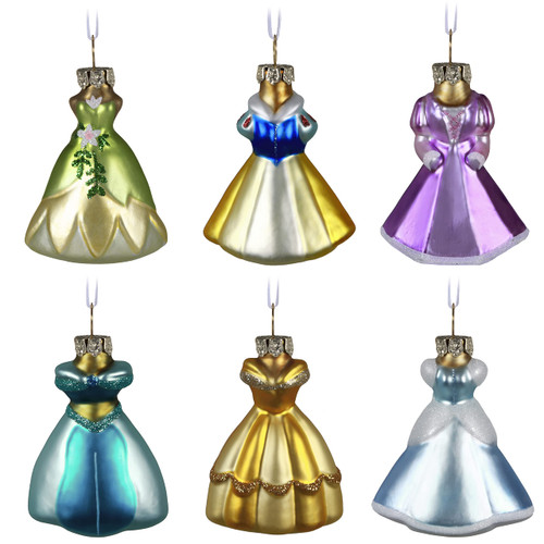 Hallmark Keepsake Christmas Ornament 2022, Disney Princess Fit for a Princess, Glass Set of 6 Hallmark Keepsake Christmas Ornament 2022, Disney Princess Fit for a Princess, Glass Set of 6