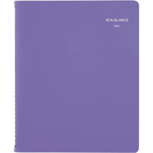 AT-A-GLANCE 2023 Weekly & Monthly Planner, 8-1/2" x 11", Large, Beautiful Day, Lavender (938P-905)