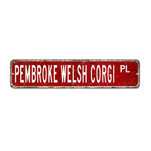 Pembroke Welsh Corgi Street Signs Customized Pembroke Welsh Corgi Metal Sign Pembroke Welsh Corgi Decor Animal Vintage Metal Wall Art Rustic Wall Sign For Bedroom Kitchen Cafe Bar Office Garage Pembroke Welsh Corgi Street Signs Customized Pembroke Welsh Corgi Metal Sign Pembroke Welsh Corgi Decor Animal Vintage Metal Wall Art Rustic Wall Sign For Bedroom Kitchen Cafe Bar Office Garage