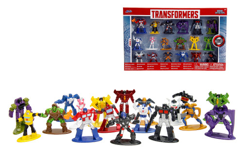 Transformers 1.65" 18-Pack Series 2 Die-Cast Collectible Figures, Toys for Kids and Adults Transformers 1.65" 18-Pack Series 2 Die-Cast Collectible Figures, Toys for Kids and Adults