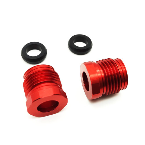 AtticZone Alloy Steering & Reverse Cable Lock Nut with Seals Compatible with SeaDoo GTX RXP RXT GTI GTS XP, 2 Set