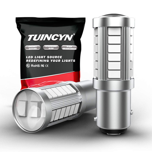 TUINCYN 1157 BAY15D LED Bulb Blue Brake Light Bulb Bright 8000K 5630 33SMD 2057 2357 7528 2057A 1157A 2357A Tail Light Turn Signals Light Back Up Reverse Light Parking Light DC 12V (Pack of 2) TUINCYN 1157 BAY15D LED Bulb Blue Brake Light Bulb Bright 8000K 5630 33SMD 2057 2357 7528 2057A 1157A 2357A Tail Light Turn Signals Light Back Up Reverse Light Parking Light DC 12V (Pack of 2)