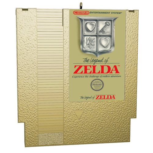 Hallmark Keepsake Christmas Ornament, Nintendo The Legend of Zelda Game Cartridge, Metal Ornament, Gifts for Gamers Hallmark Keepsake Christmas Ornament, Nintendo The Legend of Zelda Game Cartridge, Metal Ornament, Gifts for Gamers