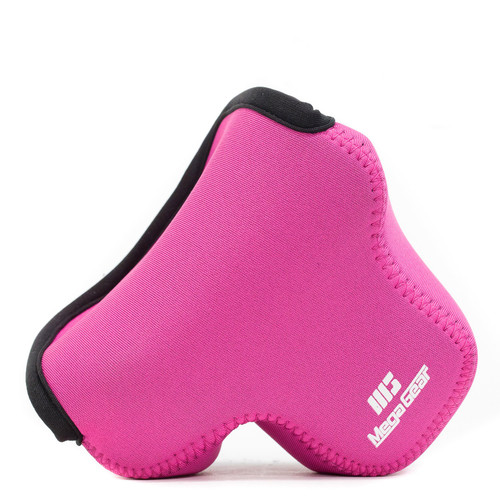 MegaGear MG513 Olympus PEN E-PL9, E-PL8, E-PL7 Ultra Light Neoprene Camera Case - Hot Pink