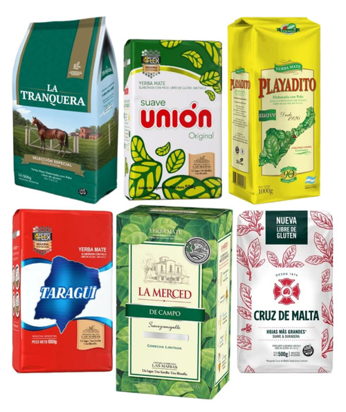 Authentic Argentine Yerba Mate - 1 Kilo (2.2 Pounds) - Natural Energy Boost with Traditional Flavor (Amanda (2.2 Pounds)) Authentic Argentine Yerba Mate - 1 Kilo (2.2 Pounds) - Natural Energy Boost with Traditional Flavor (Amanda (2.2 Pounds))