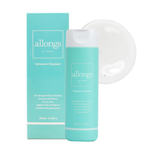 oliversweet allongs Intimate Cleanser, 200ml Feminine Wash pH Balances Intimate Wash for Women Sensitive Skin Cleanser Feminine Care 6.76fl.oz