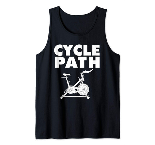 Cyclepath funny Indoor Cycling Cyclepath Tank Top