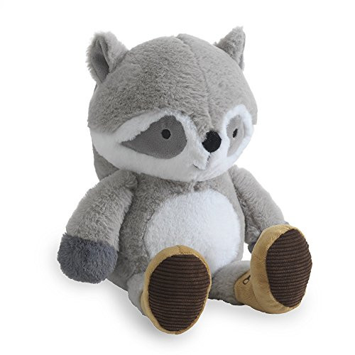 Lambs & Ivy Little Campers Plush Raccoon Stuffed Animal ? Pumpkin