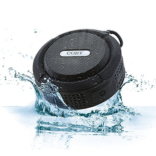Coby Waterproof Speaker, Shower Speaker 