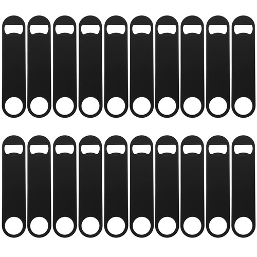 20 Packs Stainless Steel Flat Bottle Opener Heavy Duty Beer Bottle Opener 7inch Bartender Bottle Opener for Kitchen, Bar or Restaurant 20 Packs Stainless Steel Flat Bottle Opener Heavy Duty Beer Bottle Opener 7inch Bartender Bottle Opener for Kitchen, Bar or Restaurant