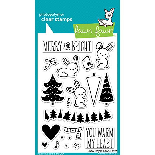 Lawn Fawn Clear Stamps - Snow Day Stamps Lawn Fawn Clear Stamps - Snow Day Stamps