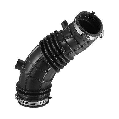 Partuto Air Cleaner Intake Hose Tube with Clamps 17228-R40-A00 - Car - Engine Filter Air Intake Duct Hose Tube - for Honda Accord 2.4L L4 2008-2012 Rubber Black - 1Pc