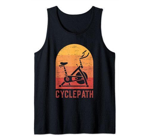 Cyclepath Indoor Cycling Workout Exercise Tank Top