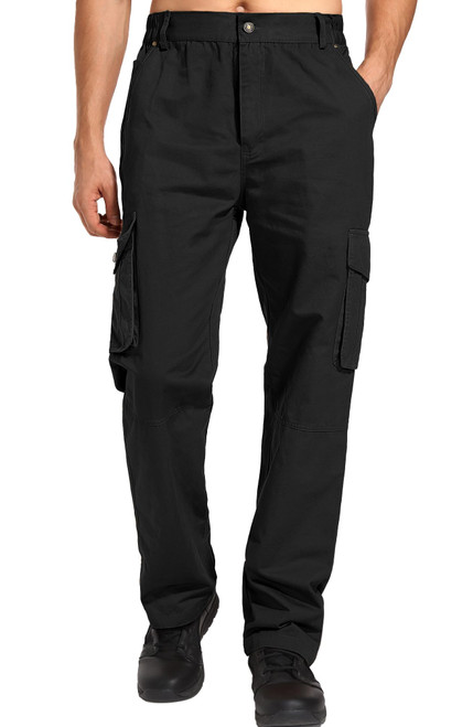 Milin Naco Cargo Pants for Men Ripstop Hiking Pants for Men Cargo Work Pants Tactical Pants Cargo Workout Pants