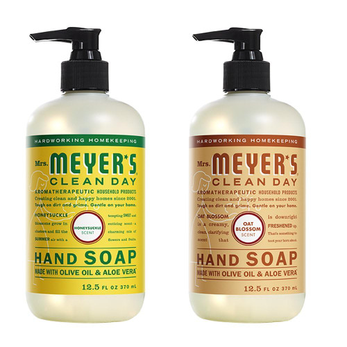 Mrs. Meyer's Honeysuckle + Oat Blossom Liquid Hand Soap Variety Pack, 12.5 oz. (Pack of 2)