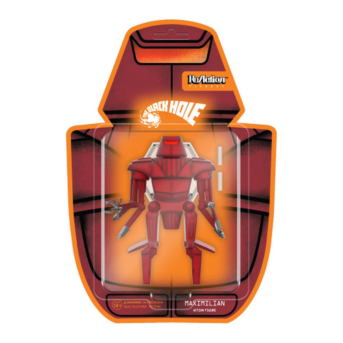Super 7 The Black Hole Maximilian - 3.75" Disney Action Figure with Accessory - Super7 Classic Movie Collectibles and Retro Toys Super 7 The Black Hole Maximilian - 3.75" Disney Action Figure with Accessory - Super7 Classic Movie Collectibles and Retro Toys