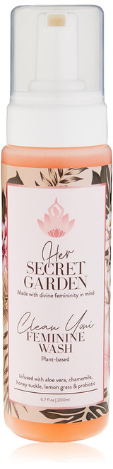 Her SECRET GARDEN - Clean Yoni - Feminine Wash, Gentle Cleanse, Remove Odor, Promotes Healthy pH, 6oz