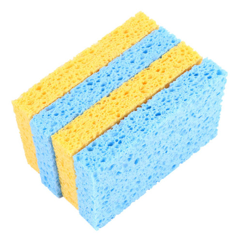 FOMIYES 16pcs kitchen scrub sponge car wash sponges dish wash pad dish washing cloth sink sponge Scrubbing Cloths cleaning sponges kitchen dish Washcloth sink cleaning sponge brush natural FOMIYES 16pcs kitchen scrub sponge car wash sponges dish wash pad dish washing cloth sink sponge Scrubbing Cloths cleaning sponges kitchen dish Washcloth sink cleaning sponge brush natural