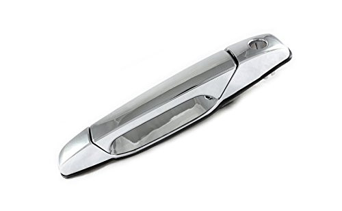 Eynpire 8501 Exterior Outside Outer Front Left Driver Side Chrome Door Handle for GMC Cadillac Chevrolet 2007 2008 2009 2010 2011 2012 2013
