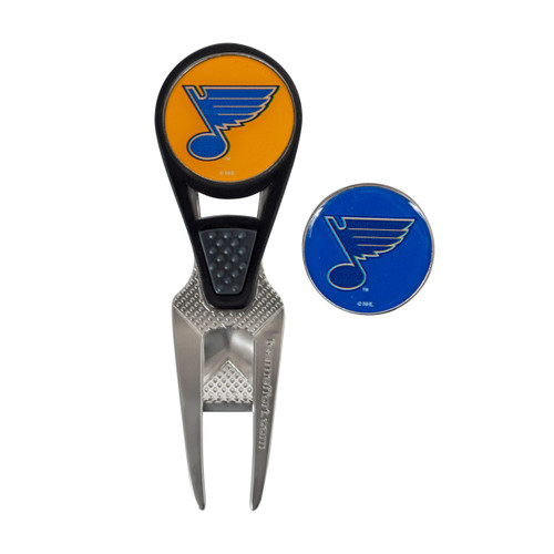 Team Effort NHL St. Louis Blues Cvx Ball Mark Repair Tool & 2 Ball Markersst. Louis Blues Cvx Ball Mark Repair Tool & 2 Ball Markers, Multicolor, NA Team Effort NHL St. Louis Blues Cvx Ball Mark Repair Tool & 2 Ball Markersst. Louis Blues Cvx Ball Mark Repair Tool & 2 Ball Markers, Multicolor, NA