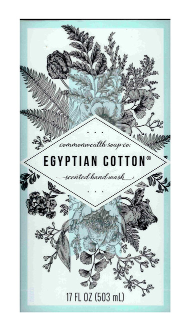 Egyptian Cotton scented hand wash