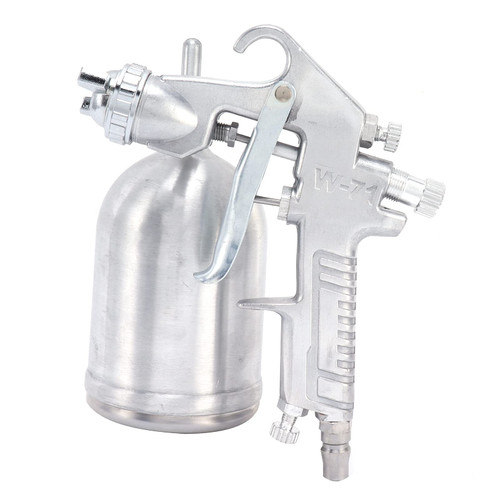Gravity Feed Spray Gun, Paint Spray Gun Household Aluminum Alloy Not Rust Pneumatic Tool for Automotive Painting for Home Decoration