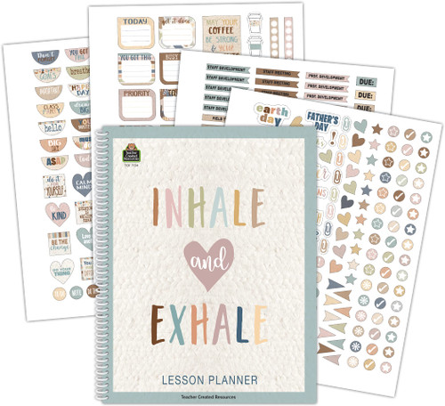 Teacher Created Resources Everyone is Welcome Lesson Planner 8.5 inches X 11 inches
